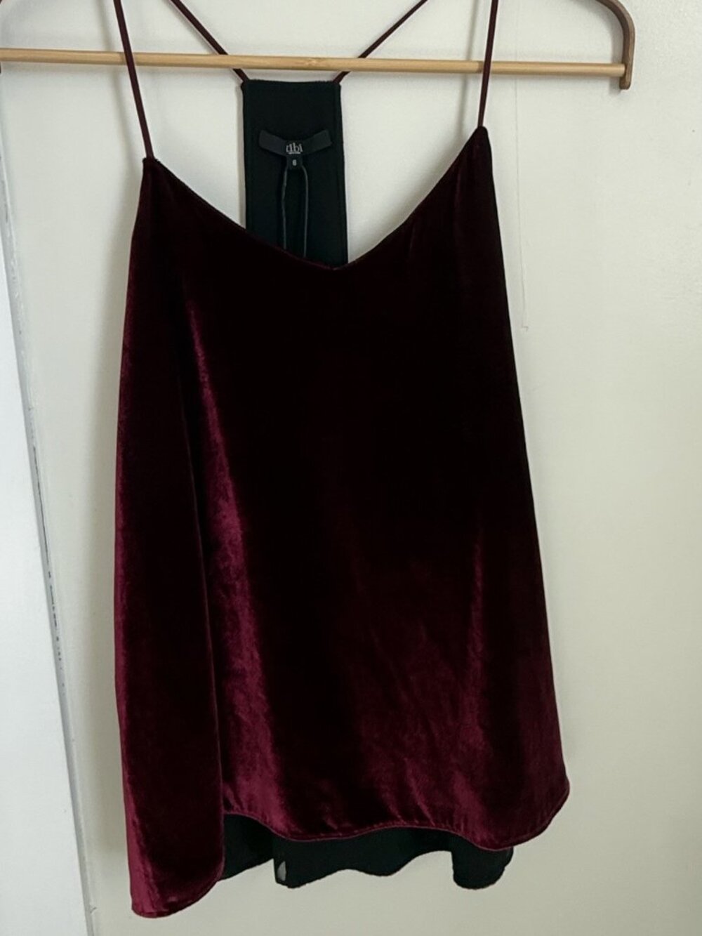 New Velvet Tibi Cami Size 6 in Wine
